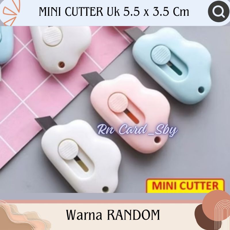 

Cutter Mini Shape serba Guna || Cutter Mini Pemotong Kertas Portable