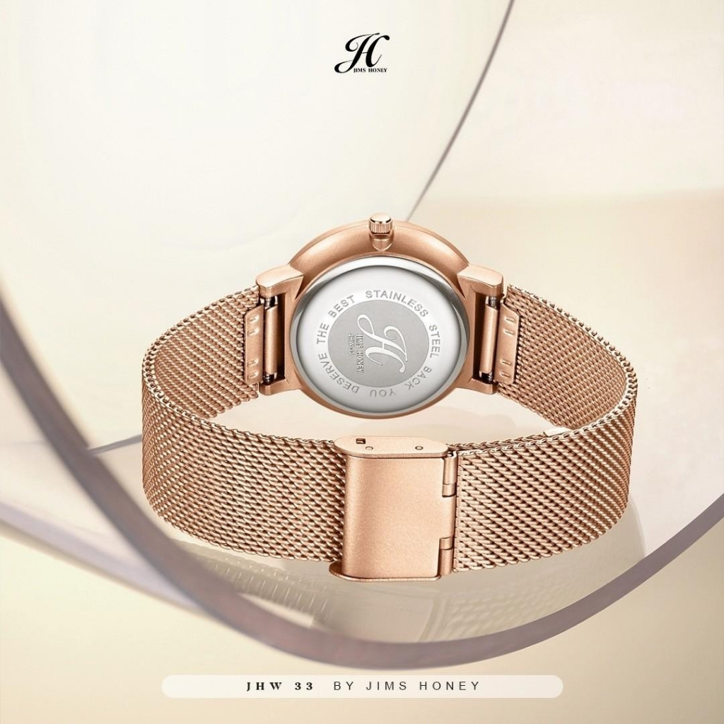 JIMS HONEY JHW 33 Jam Tangan Wanita Cewek Jimshoney Murah Elegan Fashion Casual Terbaru