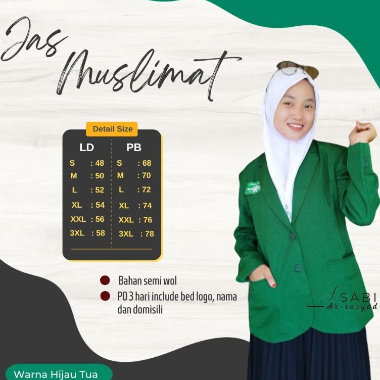 KODE L3C JAS MUSLIMAT NU ALMAMATER MUSLIMAT NU