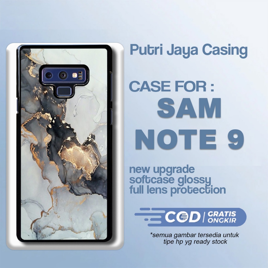 Casing Samsung Note 9 Terbaru Marmer Case Samsung Note 9 Termurah Hardcase Softcase Glossy Terlaris