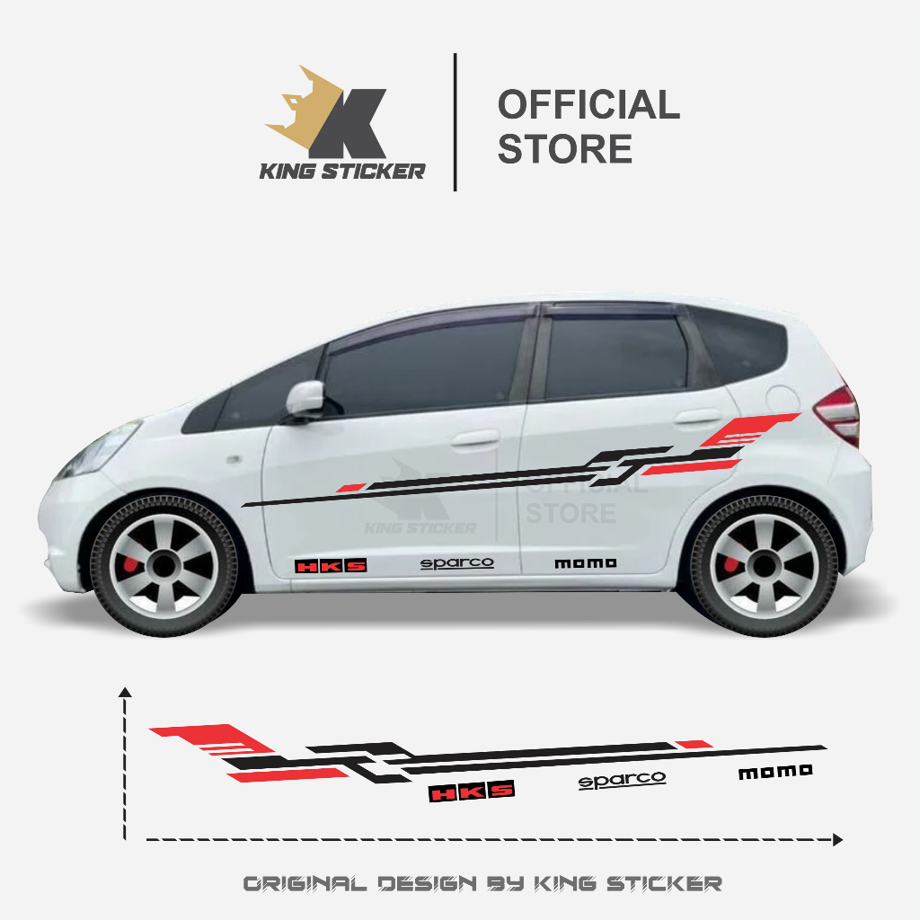 JZ45 Sticker honda jazz ge8 stiker mobil honda jazz ge8 striping honda jazz ge8 sticker