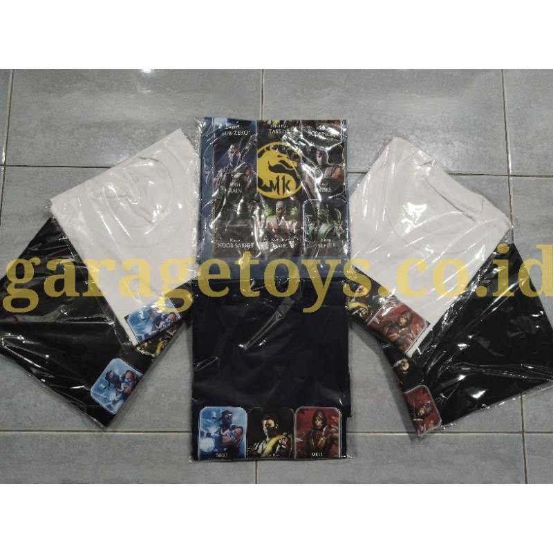 Kaos T Shirt Mortal Kombat