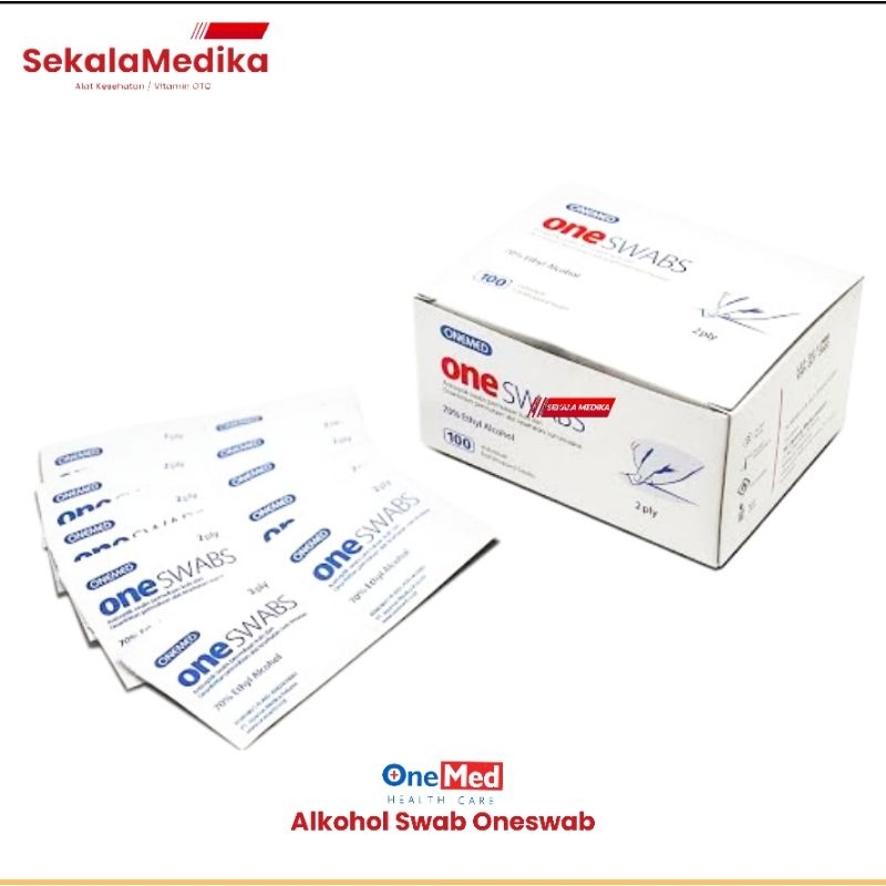 Alkohol Swab OneSwab Tissue Alkohol Swab / Box
