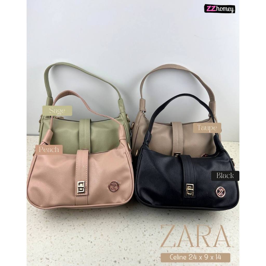 Zara Bag Polos Tas Wanita by ZZhomey