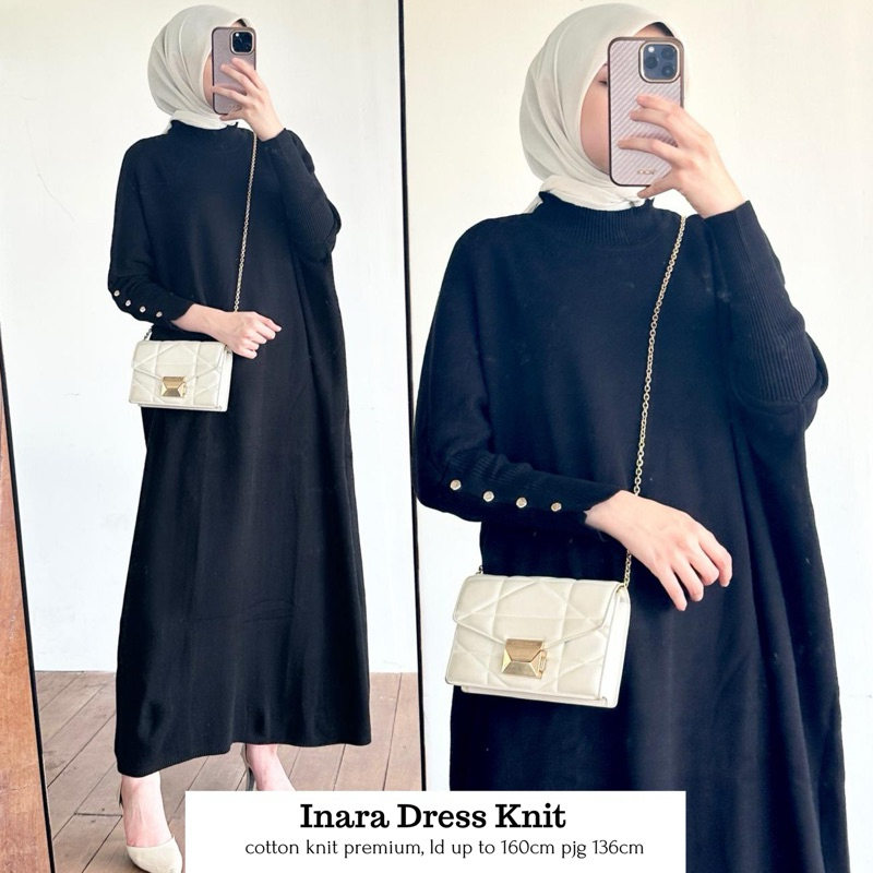 GIANA BATWING / INARA DRESS / BATWING DRESS / DRESS RAJUT