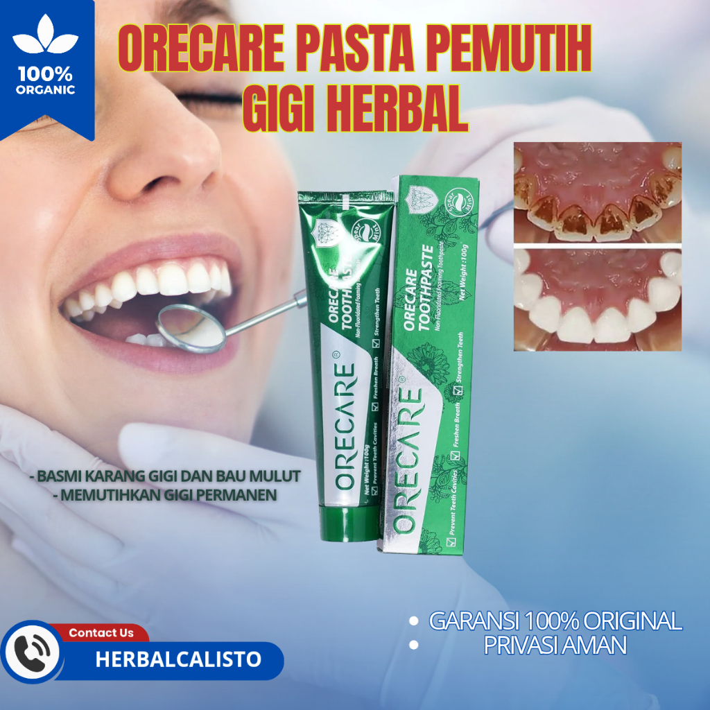 Orecare  Pemutih Gigi Pembersih Karang Gigi  Alat Pembersih Karang Gigi Perontok Karang Gigi  Pemuti