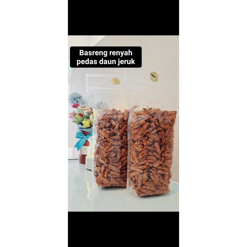 

basreng renyah pedas daun jeruk
