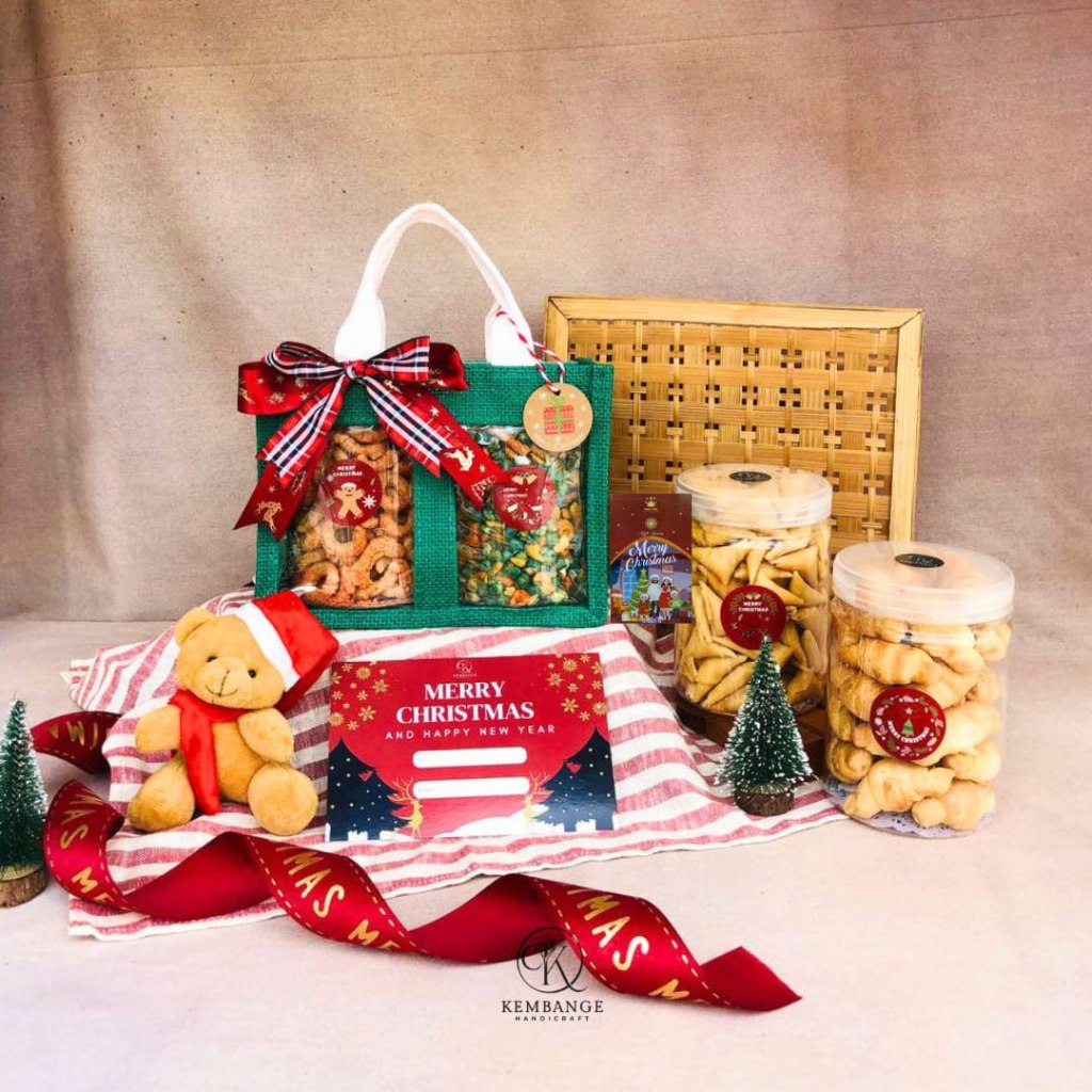 

HAMPERS NATAL CHRISTMAS KUKER & SNACK HADIAH NATAL KADO MERRY CHRISTMAS FREE EMAS 24 KARAT