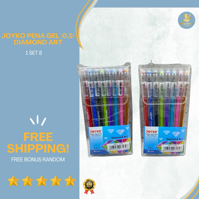 

Joyko Pena Gel 1 Set 8 (0,5) Harga Terjangkau + Free Bonus Random!!