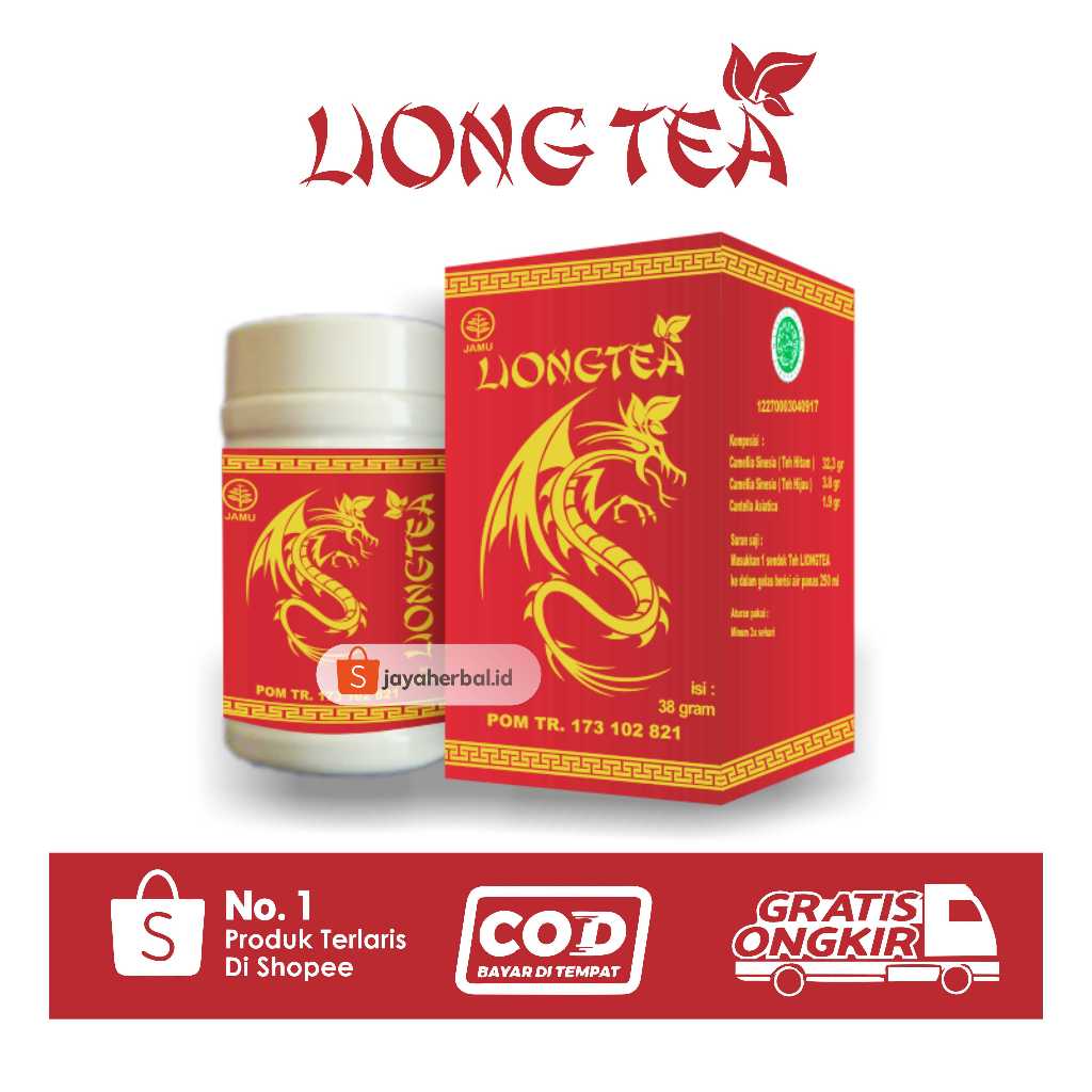Liong Tea , Liongtea , Teh Herbal , Teh Hitam , Obat Diabetes , Teh Liong Tea