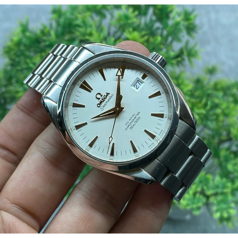 Omega Seamaster Aqua Terra Co-Axial White Dial Cal. 2500 Automatic 42mm