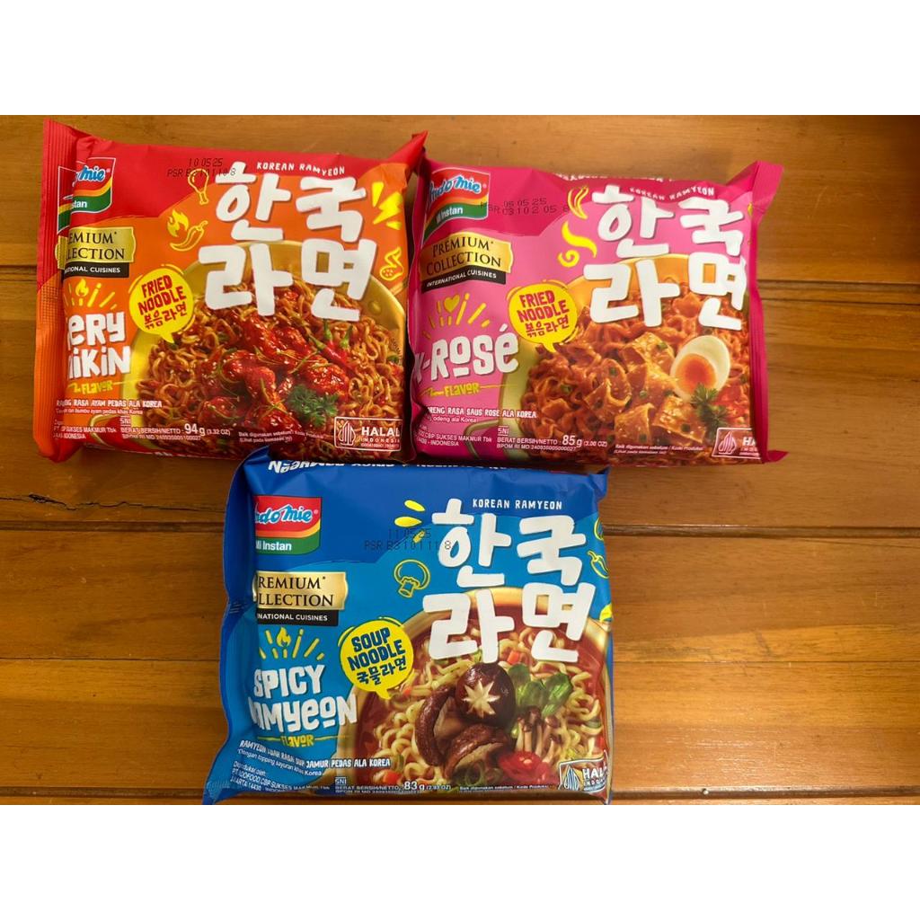 

Indomie Premium Collection Korean Ramyeon K-Rose | Fiery Chikin | Spicy Ramyeon
