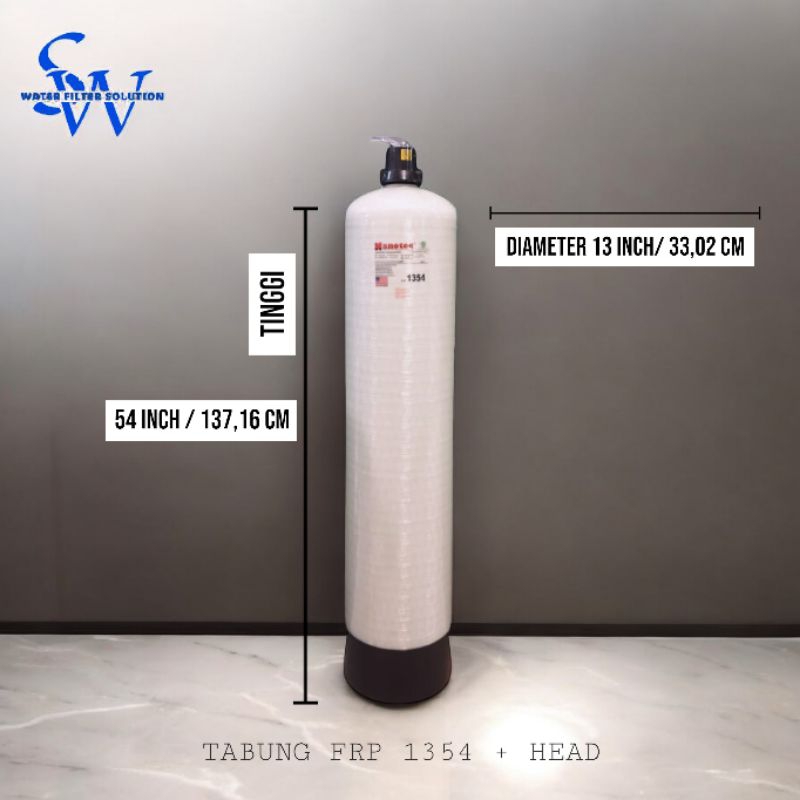 TABUNG FRP 1354 NANOTEC / TABUNG FILTER AIR FRP 1354 NANOTEC