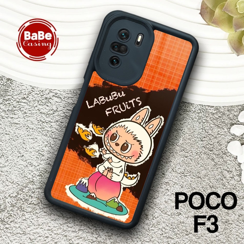 Case Poco F3 Terbaru Labubu Casing Foco F3 Hardcase Premium Glosy Softcase Glosy Termurah Terlaris