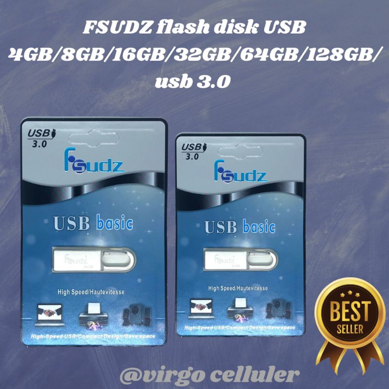 [PROMO] Flashdisk USB FD FSUDZ 2GB/4GB/8GB/16GB/32GB/64GB Flash Drive 3.0 Flashdisk Fsudz Real Origi