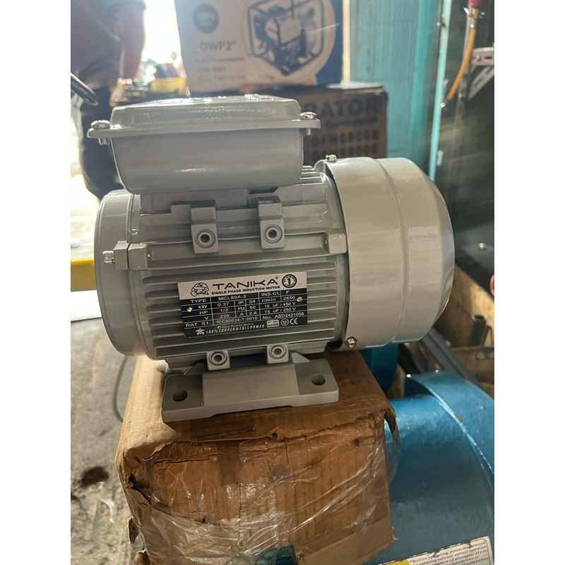 Dinamo Elektromotor 0.5 HP Putaran Cepat 1 phase TANIKA