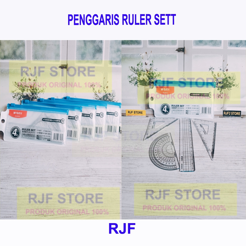 

M&G - Set Penggaris / Ruler set – 4 pcs (ARL96195)