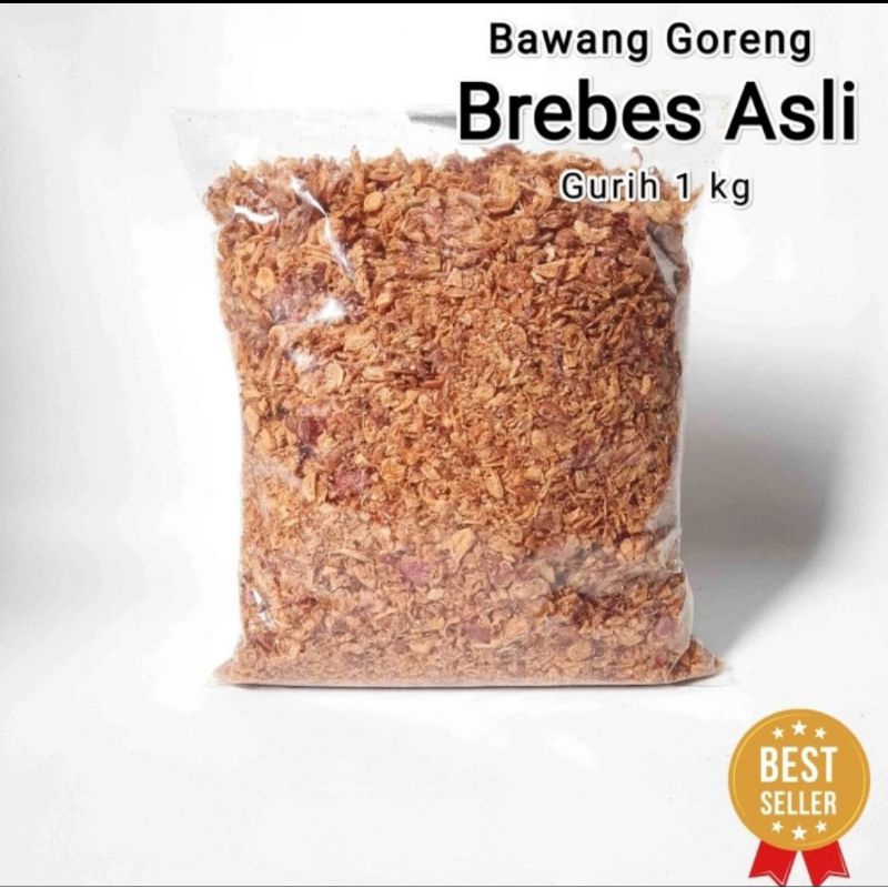 

Bawang Goreng Asli Brebes grade B kriuk free facking