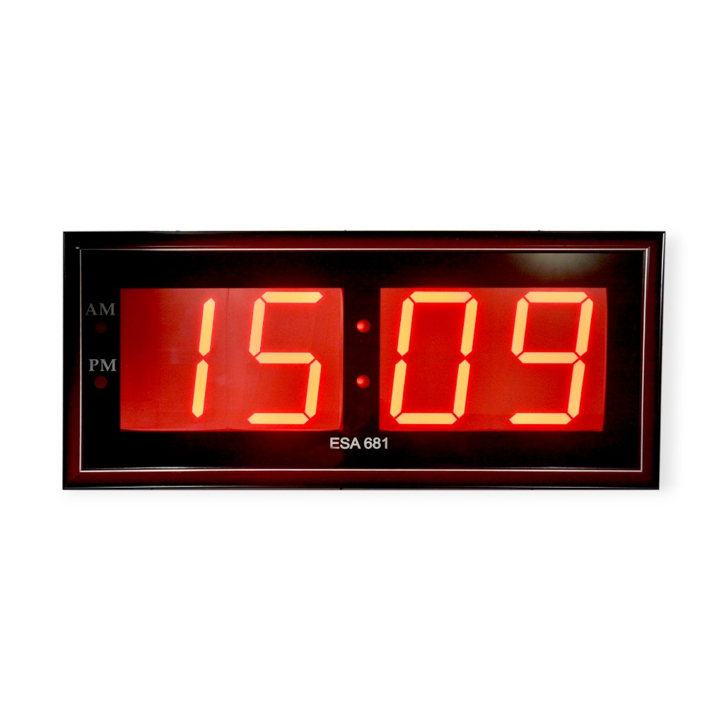 ESA Jam Dinding LED Digital Besar Big Screen Display 681