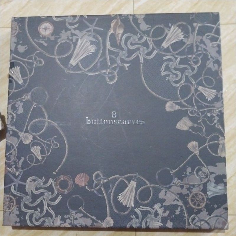 LINK CO SPLIT Preloved Buttonscarves Series The Nautical Ula