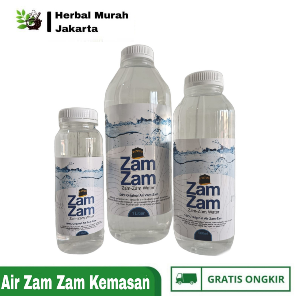 

Air Zamzam Zam Zam Kemasan Botol Asli Original 100% Makkah Oleh Oleh Haji Dan Umroh