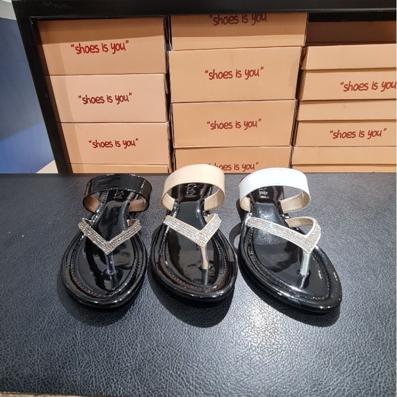 CALBI 306 sendal jepit flat / teplek wanita glossy