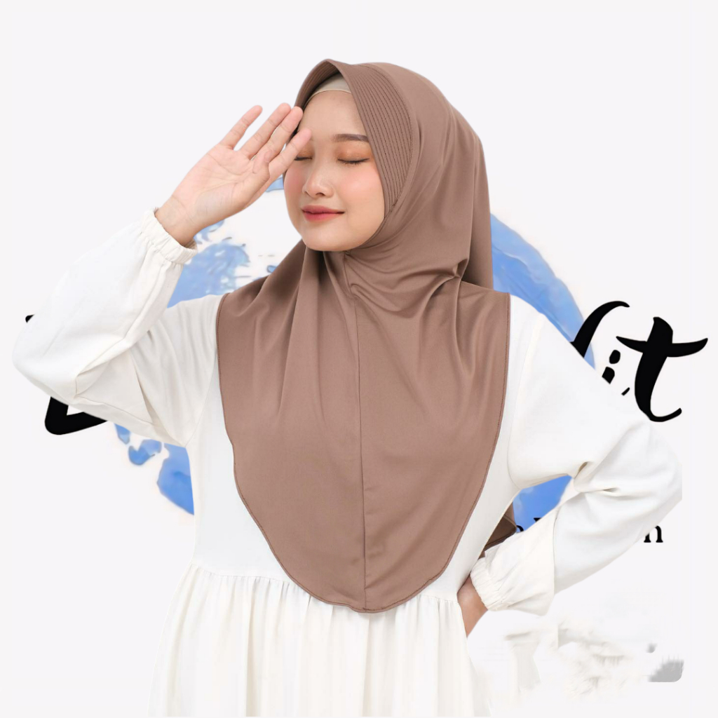 𝐒𝐮𝐧𝐝𝐚 𝐖𝐚𝐫𝐧𝐢 - JIlbab Instan Bergo Hamidah Menutup Dada Jersey - Hijab Jersey Premium /- Urwah Al Bar