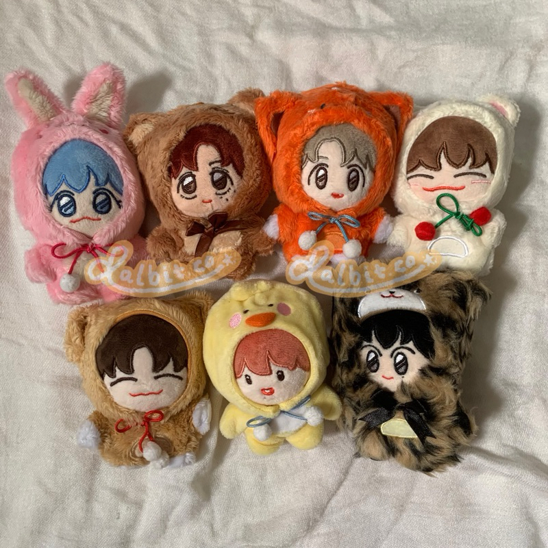 NCT DREAM 10CM DOLL KKOMDREAM MAKKOM KKOMJUN JJENO KKOMSUN ZZAEMINI KKOMLE KKOMZZI SET