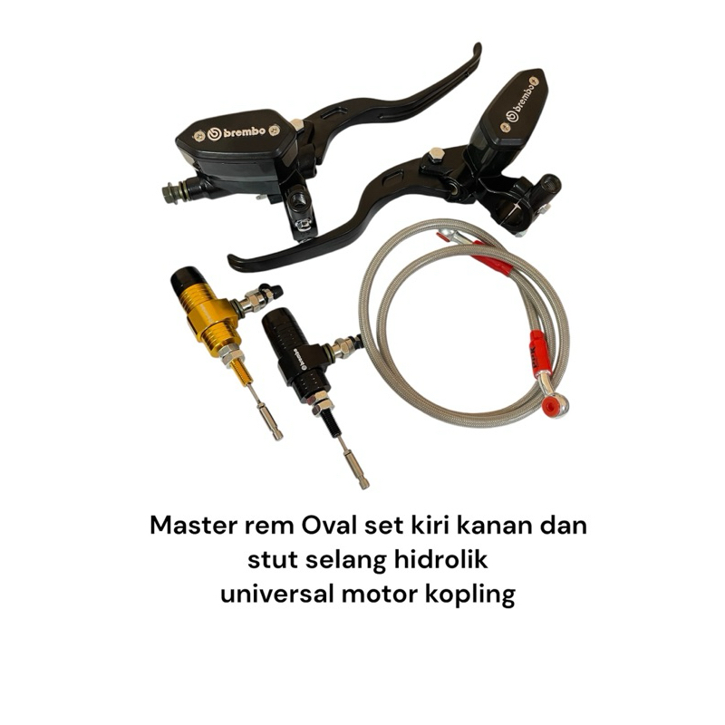 Master rem kopling hidrolik model rcb satu set stut selang pnp fu vixion ninja klx crf rx king