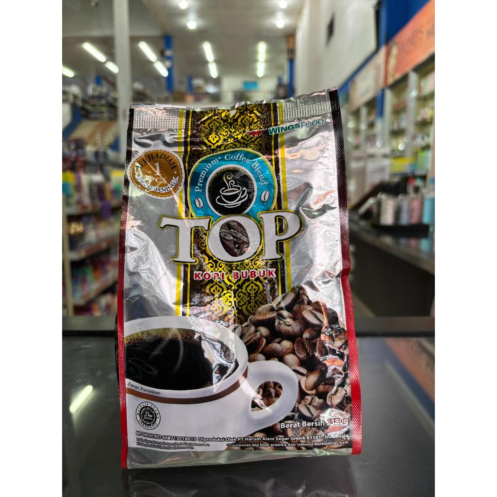 

Top Coffe Variant Kopi Bubuk 350 gr/Kopi Mocca Isi 5 Sachet