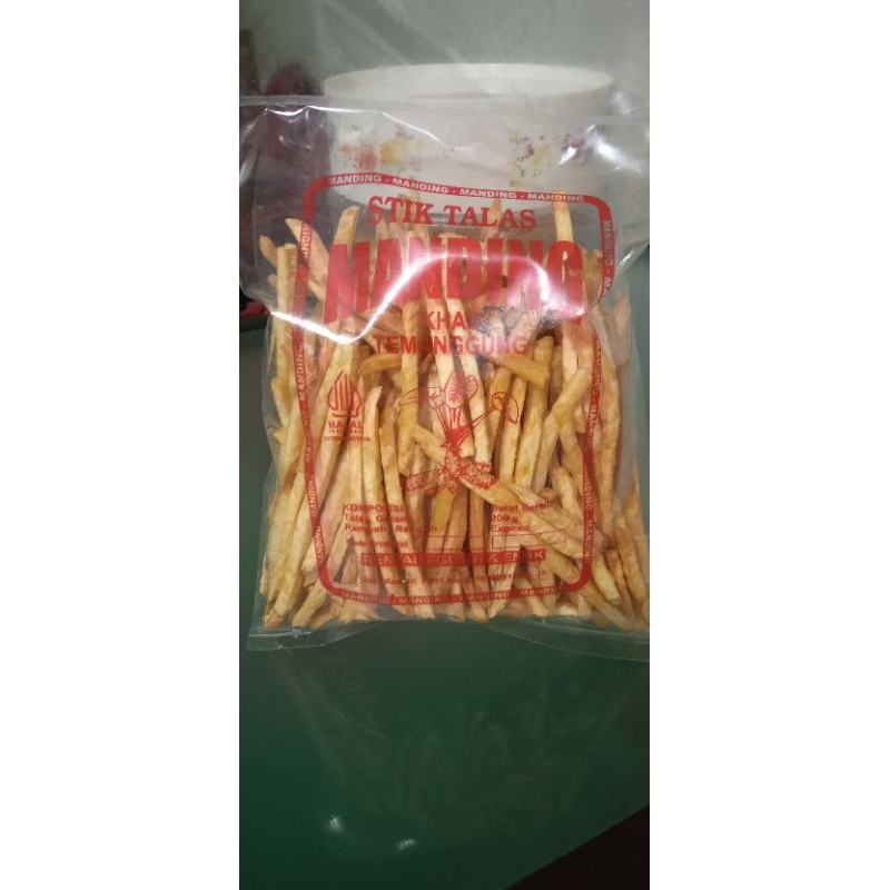 

Stik talas 200 gr original+aneka kripik manding