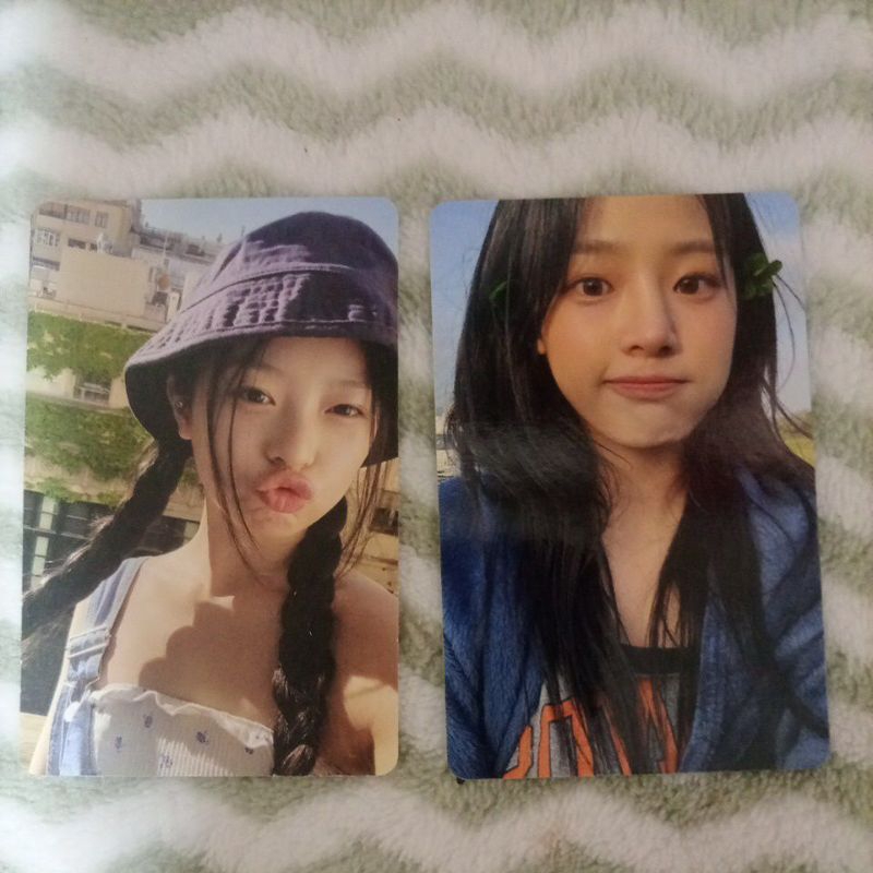 PHOTOCARD RARE MINJI CIMOL HANNI NOTNOT OFFICIAL READ DESK