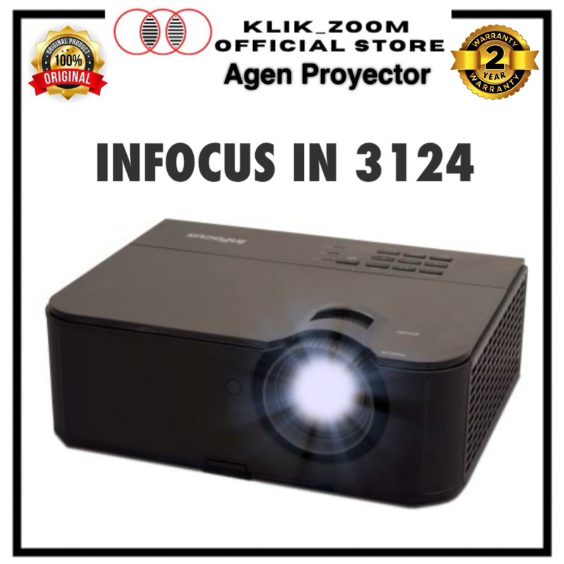 Proyektor Infocus IN3124 XGA 4800 Lumens DLP