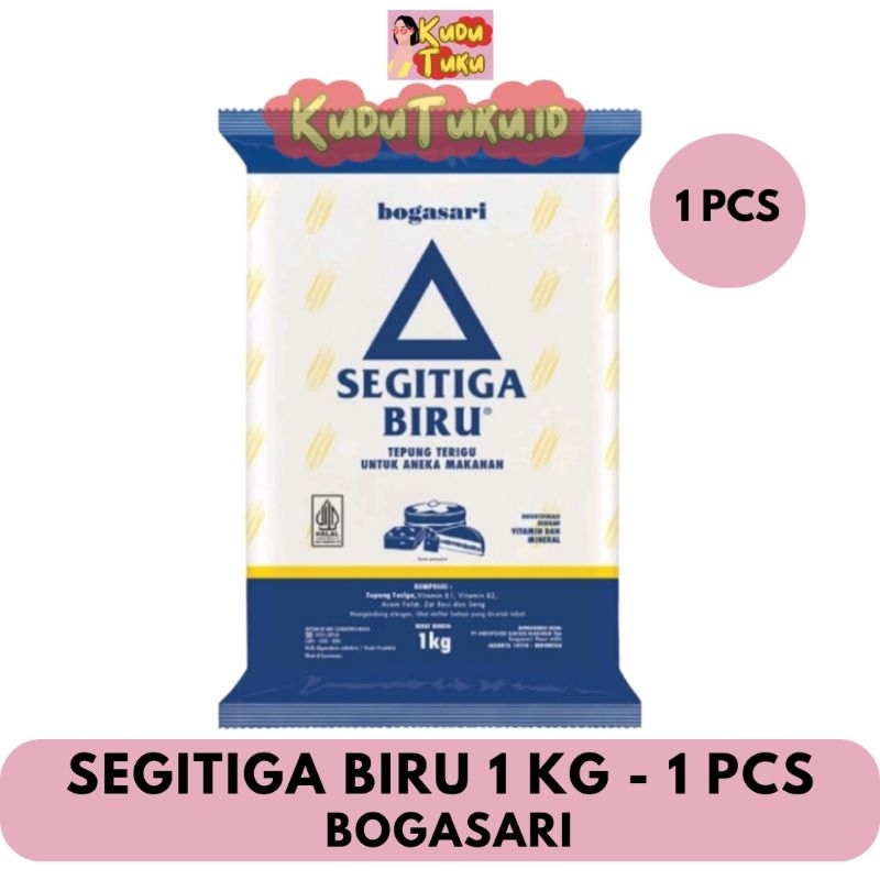 

1 PCS - TEPUNG TERIGU SEGITIGA BIRU 1 Kg