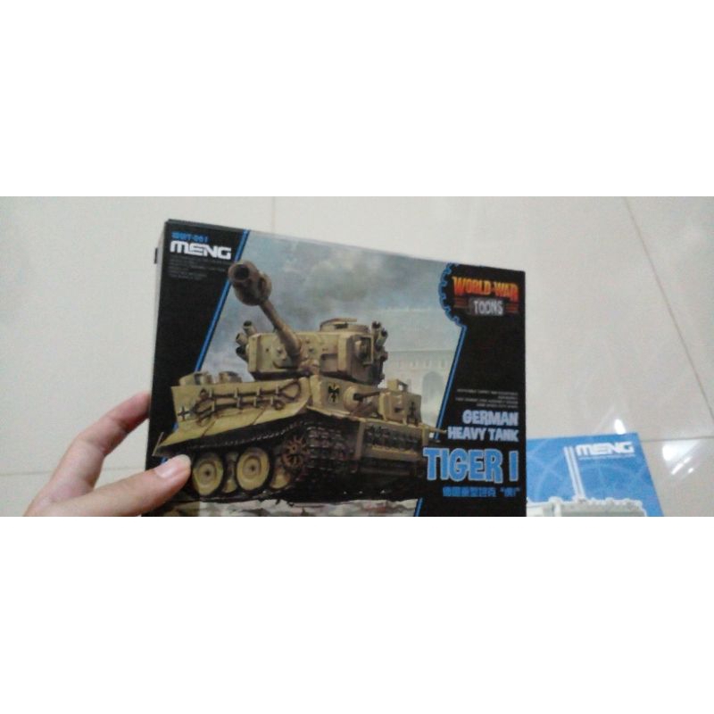 Meng Model kit World war toon Tank Tiger Early Type Panzer Tiger German tank