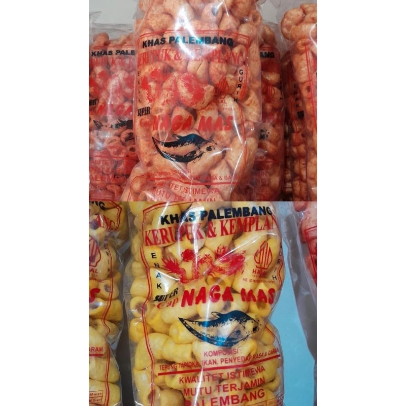 

Macaroni Balado & Jagung Manis Cap Naga Mas Khas Palembang 250 Gram