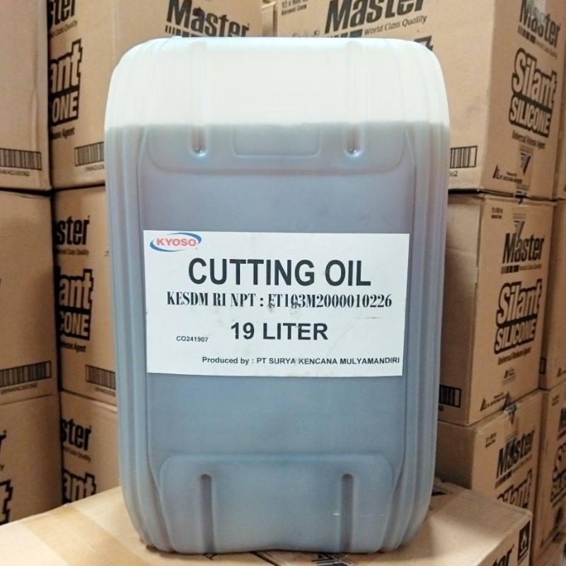 CUTTING FLUID CUTTING OIL CAIRAN BUBUT KYOSO BROMUS CUTTING OIL 19 LITER