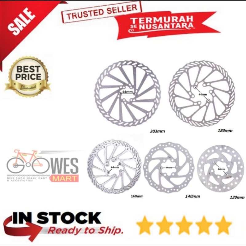 Cakram Rem Sepeda Gunung Bahan Stainless Steel