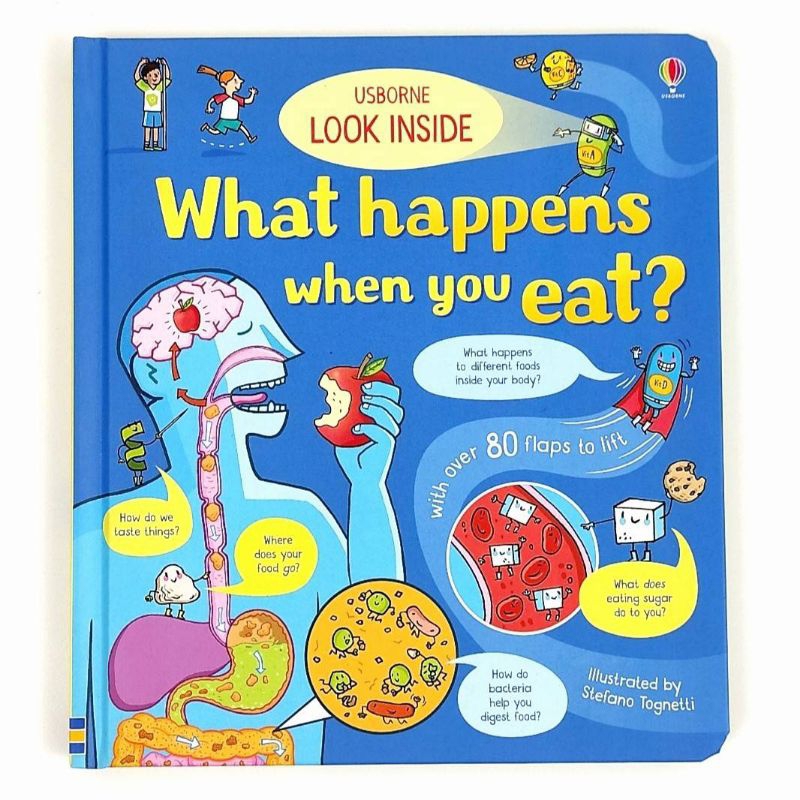 Usborne Look Inside What Happens when you Eat?