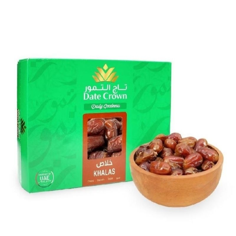 

Kurma Date Crown Khalas 1kg
