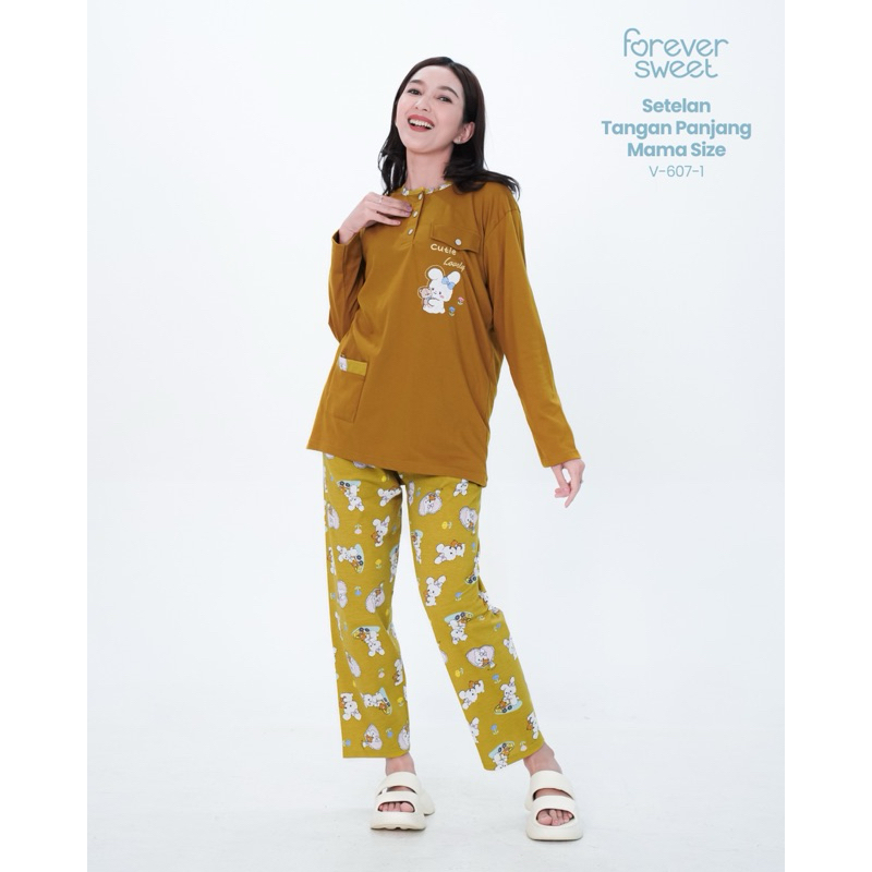 FOREVER SWEET PP MAMA BAJU TIDUR | BAJU TIDUR FOREVER