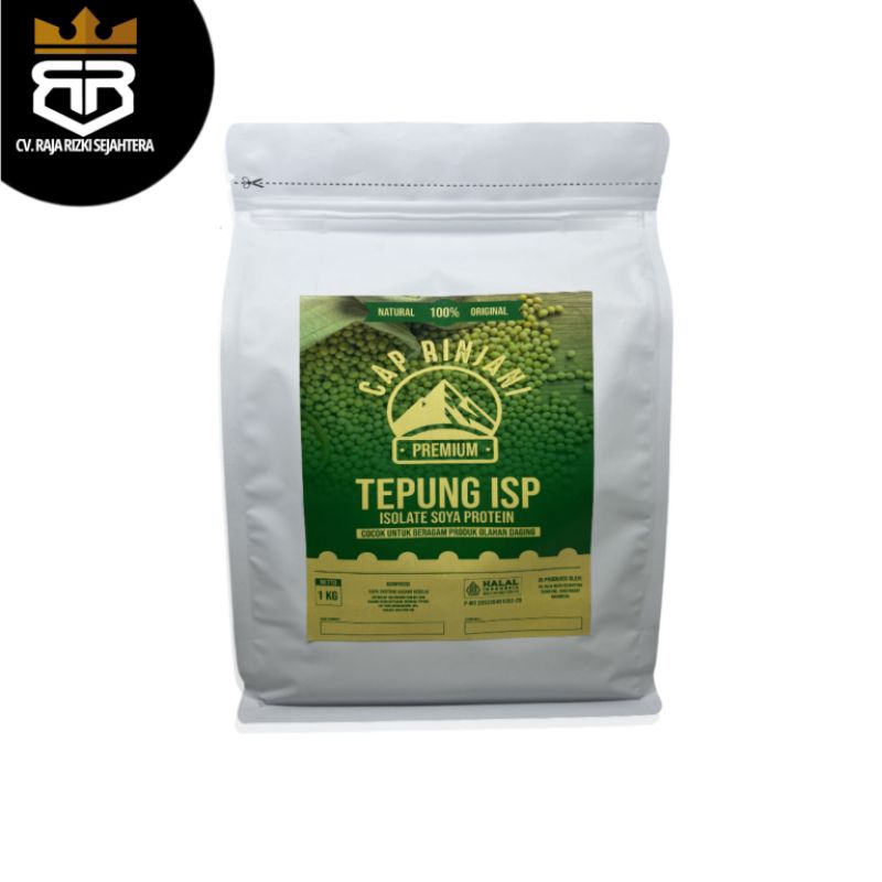 

(1.000 Gram) Tepung ISP /Isolate Soy Protein/Tepung Kedelai Non GMO/Emulsifier - CAP RINJANI BY RAJA RIZKI SEJAHTERA