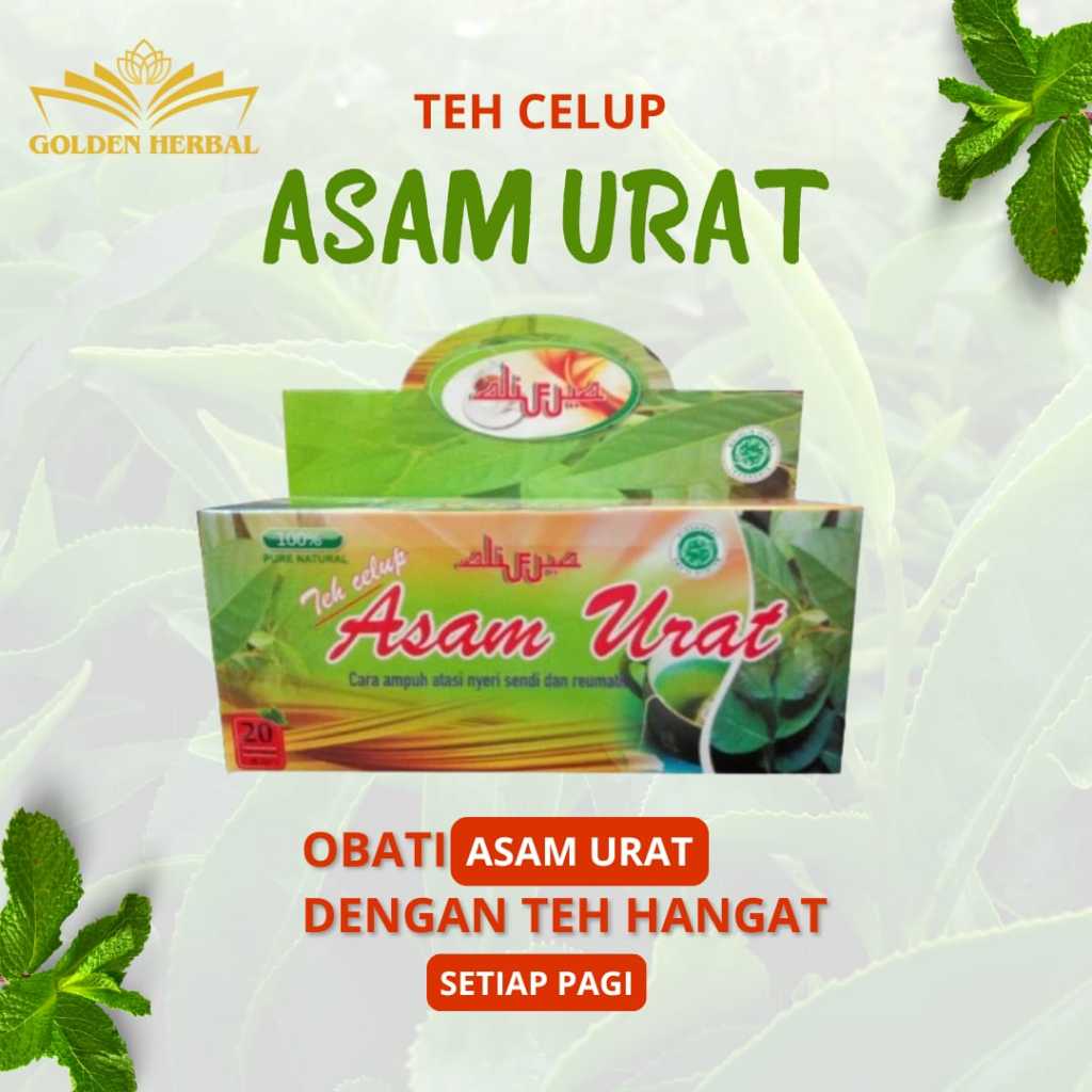 

Teh Asam Urat Nyeri Sendi Alifya Isi 20 Sachet Original Obat Terbukti Meredakan Rematik Kolestrol