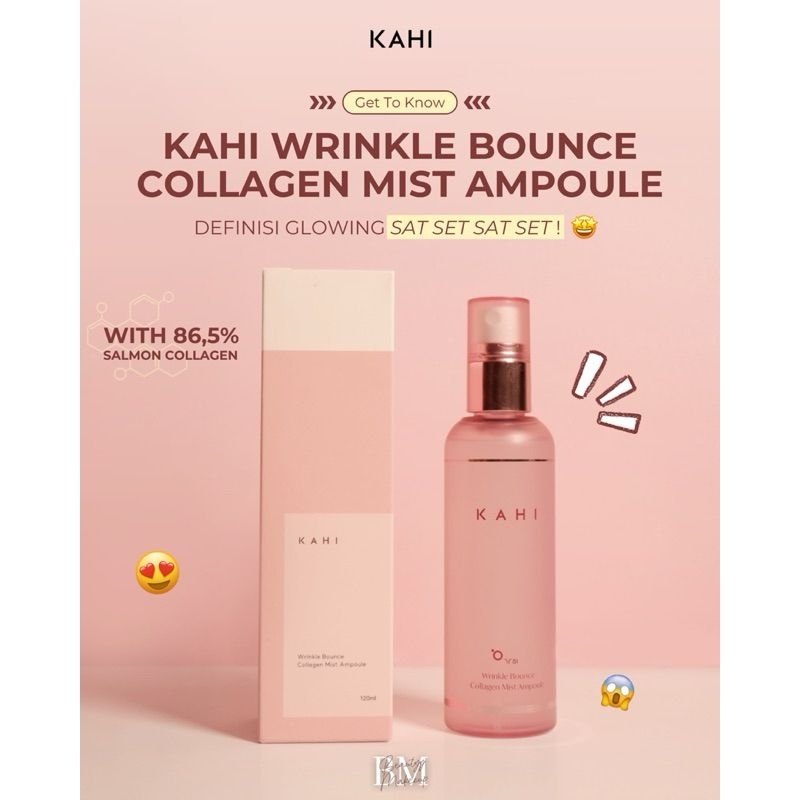 RENEWAL - KAHI Wrinkle Bounce Collagen Mist Ampoule 120ml