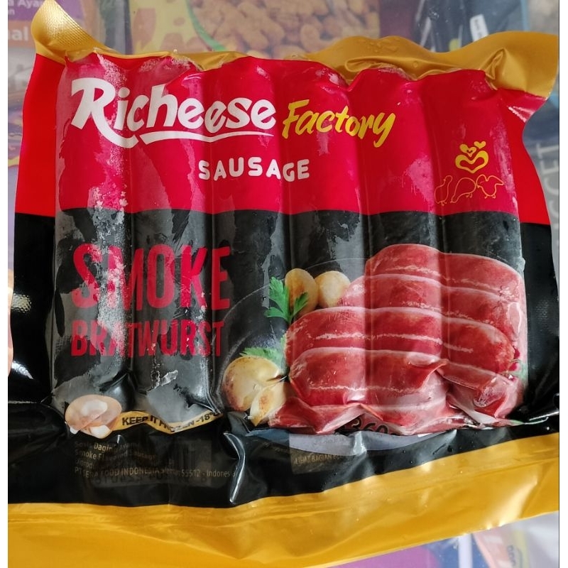 

richeese sausage smoke BRATWURST