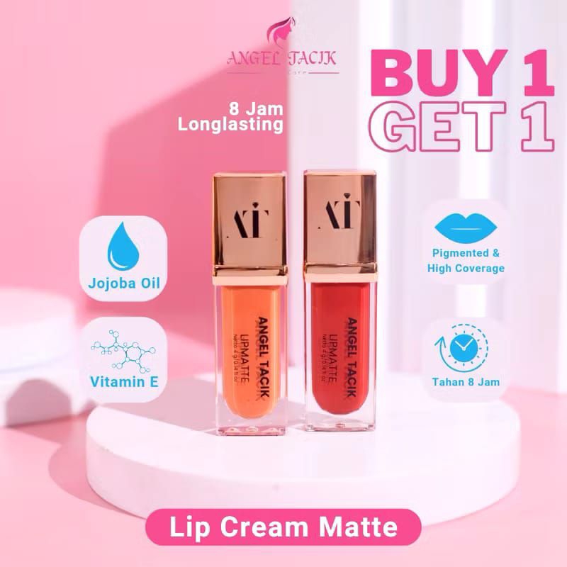 BUY 1 GET 1 LIP CREAM MATTE ANGEL TACIK