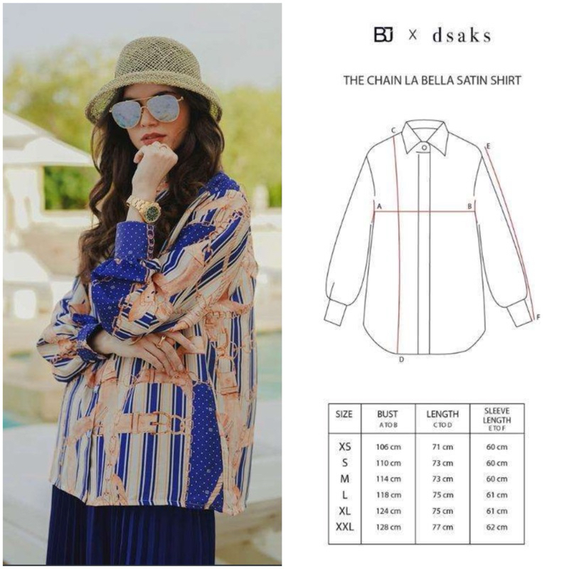 The Chain La Bella Satin Shirt - PL