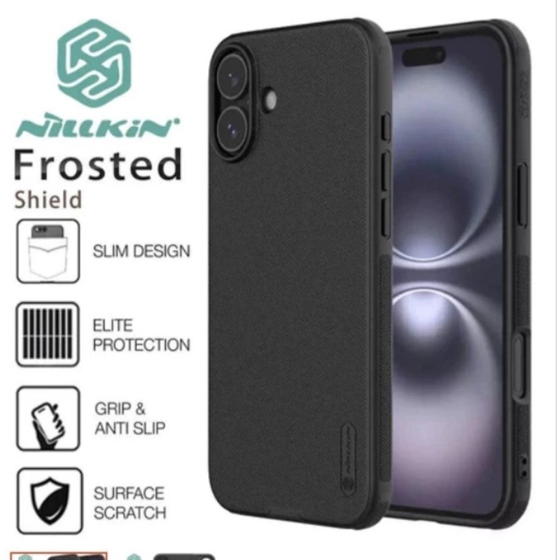 Silikon Hardcase NILKIN ORIGINAL Frosted Shield IPHONE 15 Pro Max 15 Pro IPHONE 16 PRO MAX IPHONE 16