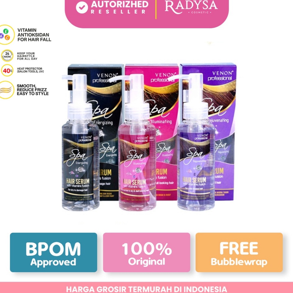 Banyak Promo  RADYSA  Venon Hair SPA with Vitamin Series 125ml  Hair Serum