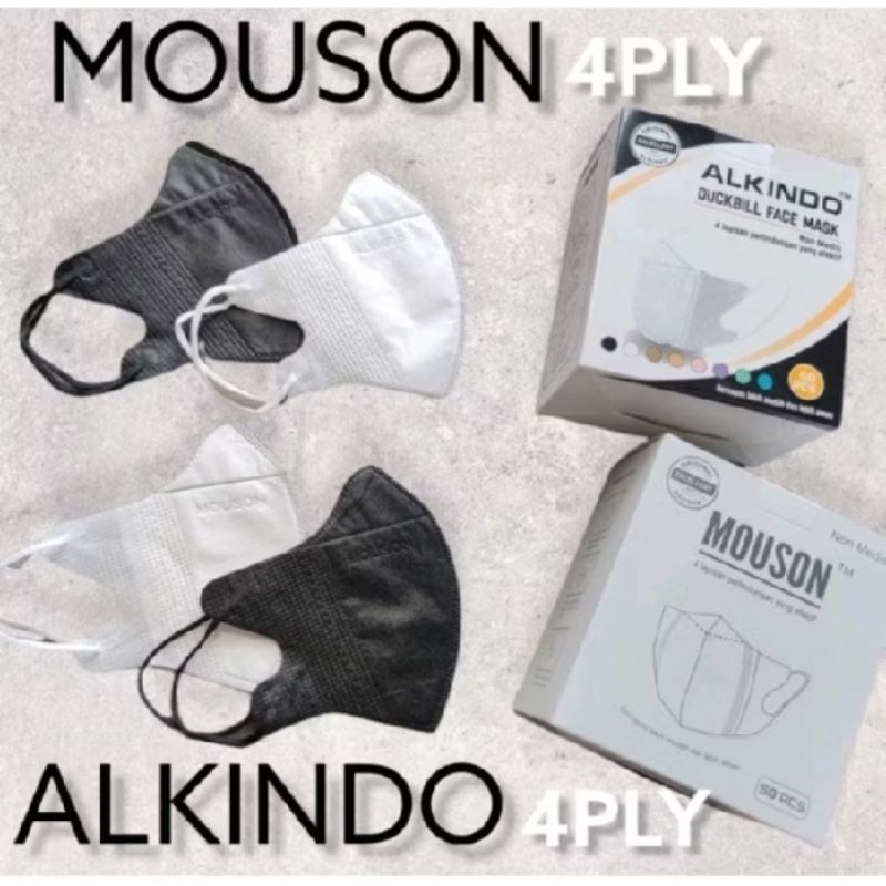 MASKER DUCKBILL IMPOR 3PLY EARLOOP DUCK BILL